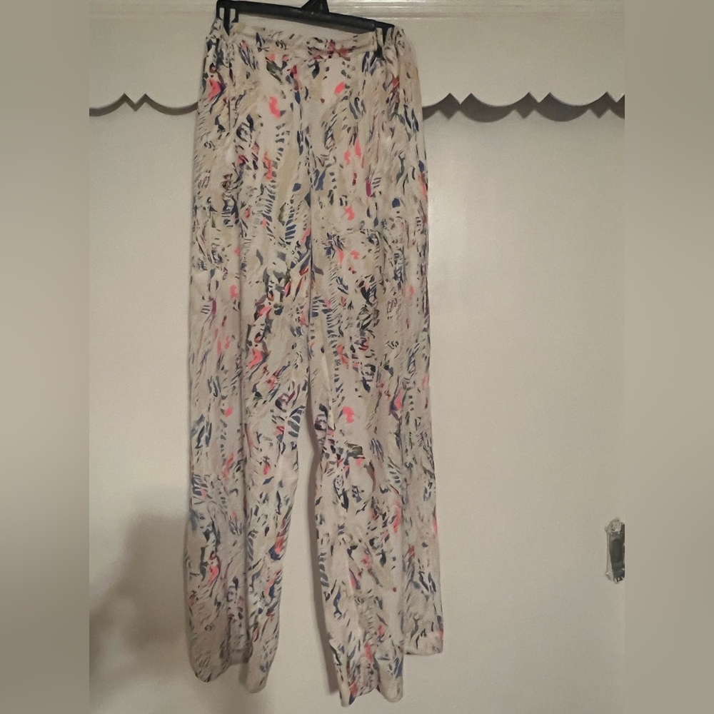 Lightweight Wide Leg Dress pants